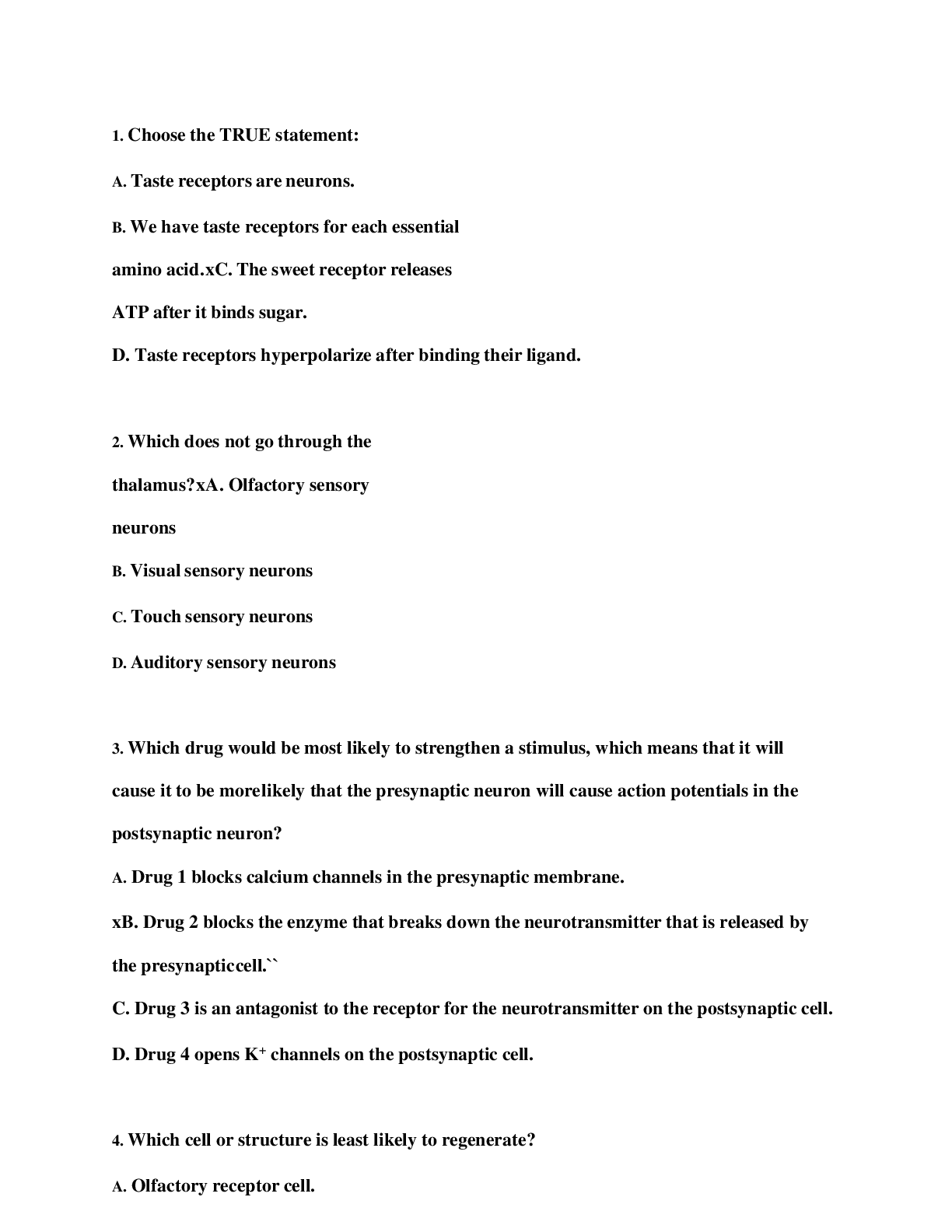 Preview of Arizona State University - BIO 360 Exam 2 Study Guide (Latest 2021) Correct Study Guide, D